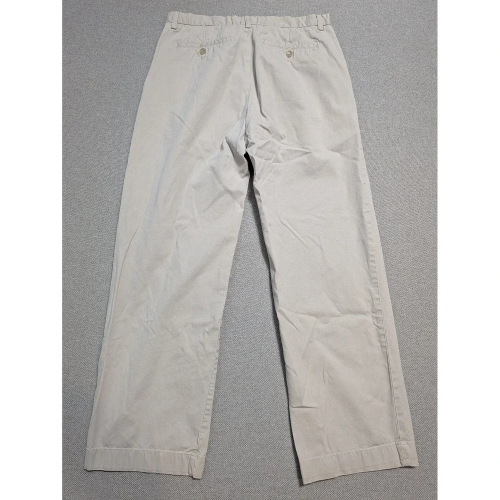 Banana Republic Mens Pants Khaki 33x32 Twill Breathable Pockets Regular Chinos